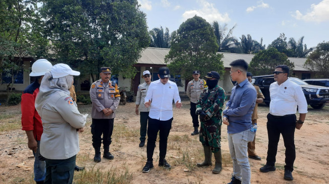 Ada Apa ini, Ditreskrimsus Polda Jambi Sidak ke PT Erasakti Wira Forestama