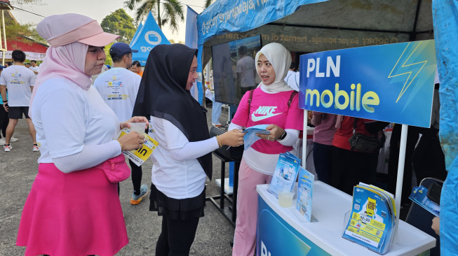 PLN UID S2JB Dukung Road to UI Half Marathon 2024 Sumatera Selatan