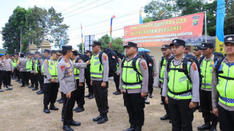 Kapolda Jambi Cek Kesiapan Pengamanan Pilkada 2024 di Polres Tanjab Barat dan Muaro Jambi