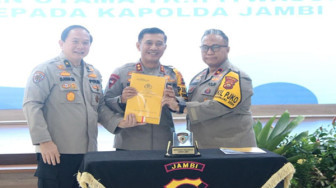 Kapolda Jambi Resmi Tutup Kegiatan Taklimat Akhir Audit Kinerja Itwasum Polri