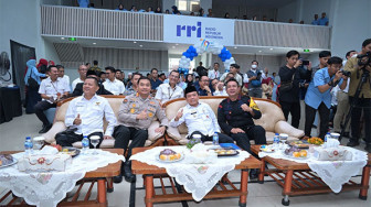 Kabid Humas Polda Jambi Hadiri Penyulutan Obor Tri Prasetya RRI