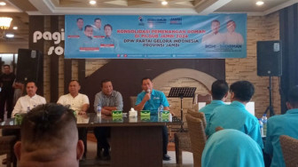 Romi - Sudirman Konsolidasi Partai Gelora, Makin Optimis Menangkan Pilgub Jambi