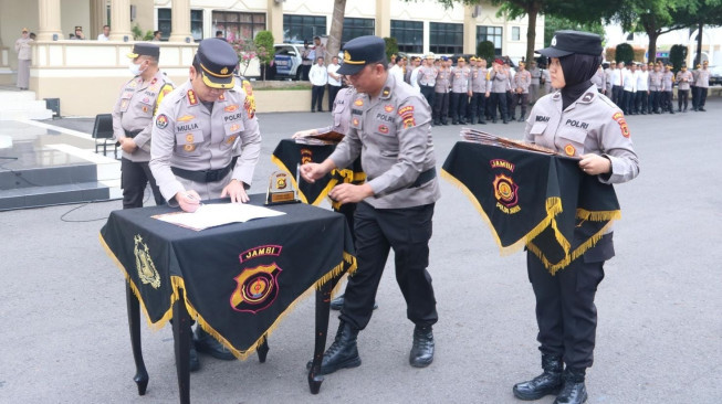 Polda Jambi Teken Pakta Integritas, Komit Perangi Narkoba