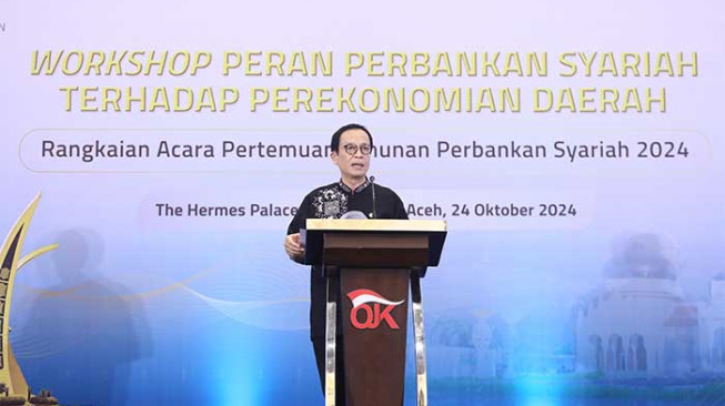 OJK Dorong Industri Perbankan Syariah Dukung Pertumbuhan Ekonomi Daerah