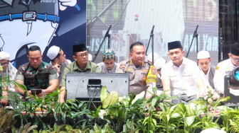 Polda Jambi Gelar Doa dan Sholawat Dalam Rangka Deklarasi Kampanye Damai Pilkada