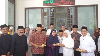 Anies Baswedan Hadiri Syukuran Dua Tahun Masjid At Tabayyun.