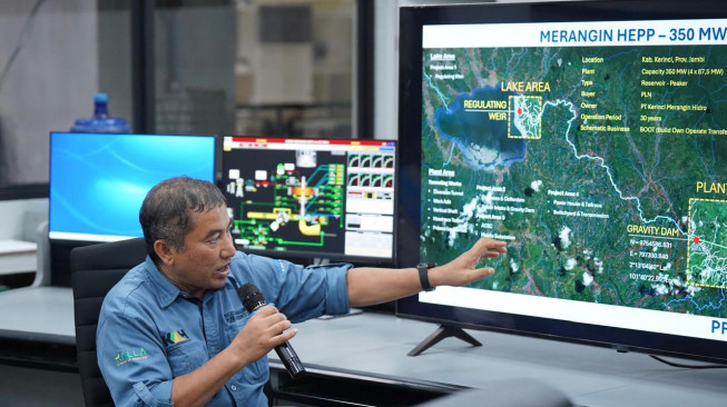 Percepat Penguatan Sistem Kelistrikan Sumatera Tengah, PLN Tinjau Progress Pembangunan PLTA Terbesar di Provinsi Jambi