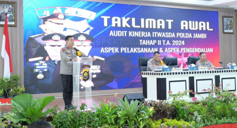 Kapolda Jambi Buka Audit Kinerja Itwasda TA 2024