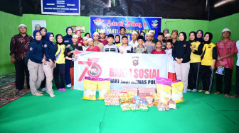 Dies Natalis Humas Polri, Polda Jambi Tunaikan Bakti Sosial.