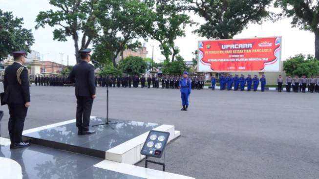 Kapolda Jambi Minta Anggota Polri Perkuat Nilai-Nilai Pancasila