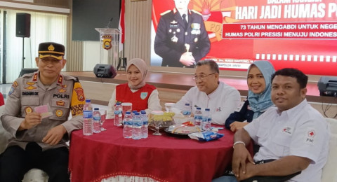 Kapolda Jambi Bangga Punya Personel  Yang Jadi Pendonor Darah Aktif