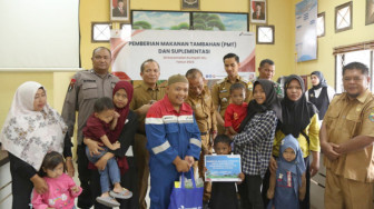 Program PMT Pertamina EP Jambi Dukung Percepatan Penurunan Stunting di Kumpeh Ulu