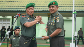 Terimaksih Brigjen TNI Rachmad, Selamat Datang Brigjen TNI Heri Purwanto.