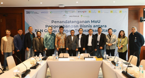 Bangun Ekosistem Energi Hijau, PLN Gandeng Sederet Startup Terkemuka