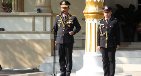 Mengingat Jasa Pahlawan,Polda Jambi Gelar Upacara Hari Pahlawan.