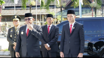 Ketua DPRD Jambi Hadiri Upacara Peringatan Hari Pahlawan