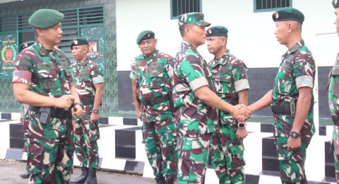 Danrem 042/Gapu Tekankan Sikap Tanggung Jawab Prajurit di Tengah Masyarakat