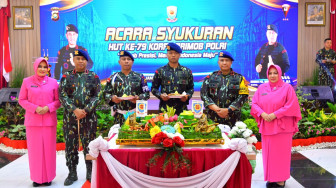 Syukuran HUT Ke-79 Korps Brimob Polri ,Wakapolda Jambi Tekankan Kepercayaan Diri yang Kuat.