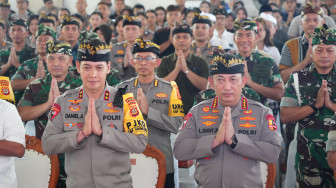 Sukseskan Pilkada 2024, Kapolri dan Panglima TNI Ikuti Doa Bersama Lintas Agama