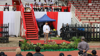 Apel Siaga Pengawasan Pemilu, Ketua Bawaslu Tekankan Tidak ada Lagi Aktivitas Kampanye.