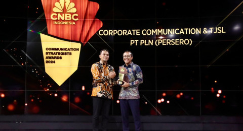 PLN Sabet Penghargaan CNBC Indonesia Communications Strategist Award 2024