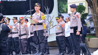 H-3 Pilkada Serentak 2024, Polda Jambi Kerahkan 731 Personel Pengamanan.