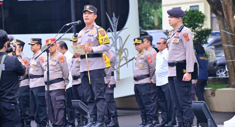 H-3 Pilkada Serentak 2024, Polda Jambi Kerahkan 731 Personel Pengamanan.