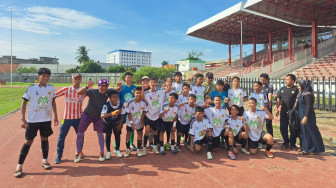 SSB JBP Muaro Jambi Pastikan Diri Dipartai Puncak Piala Soeratin U13