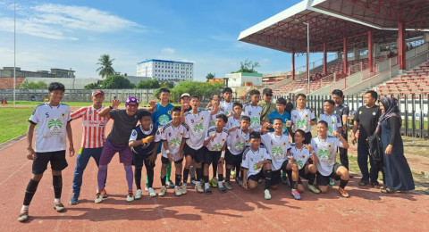 SSB JBP Muaro Jambi Pastikan Diri Dipartai Puncak Piala Soeratin U13