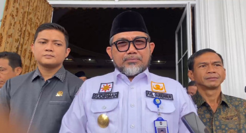 Pjs Gubernur Sudirman Bantah Pemprov Jambi Alami Defisit Anggaran di 3 Tahun Terkahir.