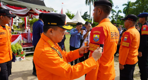 Al Haris Pastikan Kesiapan Satgas Penanganan Bencana Hidrometeorologi