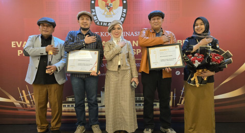 KPU Provinsi Jambi Raih Dua Penghargaan