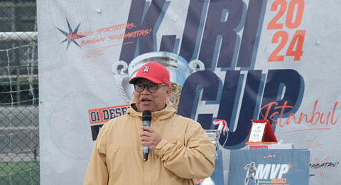 Darianto Harsono Lantangkan Semangat Diplomasi Olahraga melalui KJRI Cup Istanbul 2024