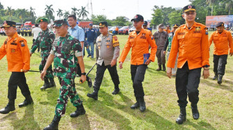 Karo Ops Polda Jambi Hadiri Apel Kesiapsiagaan Bencana Hidrometeorologi Provinsi Jambi Tahun 2024