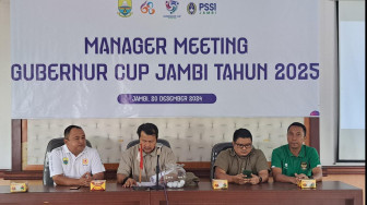 Diikuti 10 Daerah, Gubernur Cup 2025 Kick Off 7 Januari