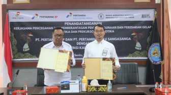 Lindungi Tempat Kerja dari Narkotika, Pertamina Hulu Indonesia Zona 9 Bersinergi dengan BNN Kalimantan Timur