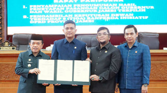 DPRD dan Pemprov Jambi Sepakati Setujui Tiga Ranperda Jadi Perda