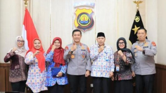 Kapolda Jambi Terima Kunjungan Kepala BKKBN Provinsi Jambi.