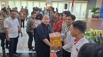 Sambut Ramadhan, Polda Jambi Lepas Baksos Polri Presisi