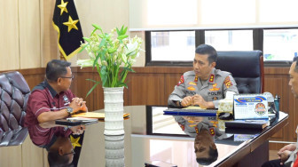 Kapolda Jambi Terima Kunjungan Silaturahmi Inkanas Jambi.