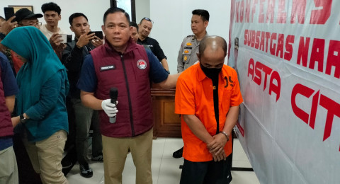 Polisi Ringkus Seorang Residivis Pengedar 1 Kg Sabu jaringan Lapas