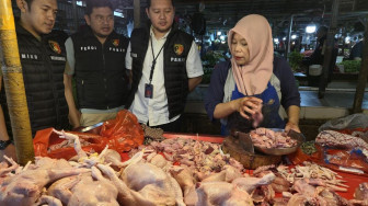 Dua Pekan Ramadan ini Harga Daging di Pasar Angso Duo