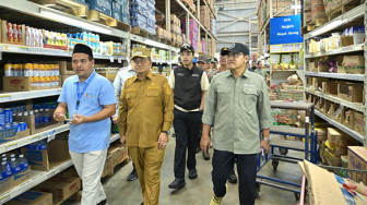 Sidak Pasar dan Gudang, Pemkot Jambi Cegah Lonjakan Harga Bahan Pokok dan Pastikan Ketersediaan Stok