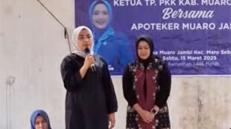 Ketua TP PKK Muarojambi Buka Beduk Ramadan dan Kunjungi Korban Banjir