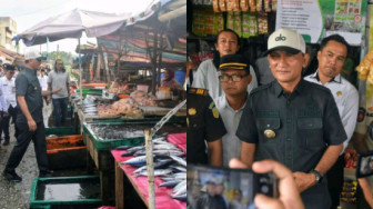 Jelang Lebaran Idul Adha, Pemerintah Kabupaten Sarolangun Cek Komoditas Pangan di Pasar