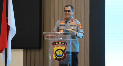 Wakapolda Jambi Buka Rakernis Bidang Keuangan TA 2025