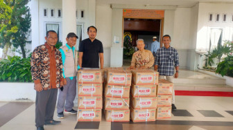 Sukseskan Ketahanan Pangan Nasional, 11 Poktan Tanjab Timur Terima Bantuan 960 Kg Benih Jagung Hibrida dari SKK Migas PetroChina