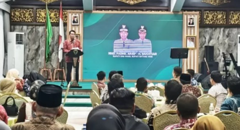 Fadhil Arief Hadiri Acara Kenal Pamit Kejari Batang Hari