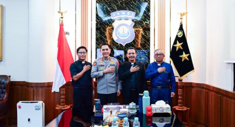 Kapolda Jambi Sambut Hangat Kunjungan Audiensi Praeses dan Pendeta HKBP Jambi