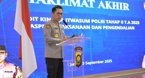Polda Jambi Gelar Acara Taklimat Akhir Audit Kinerja Itwasum Polri Tahap II 2025